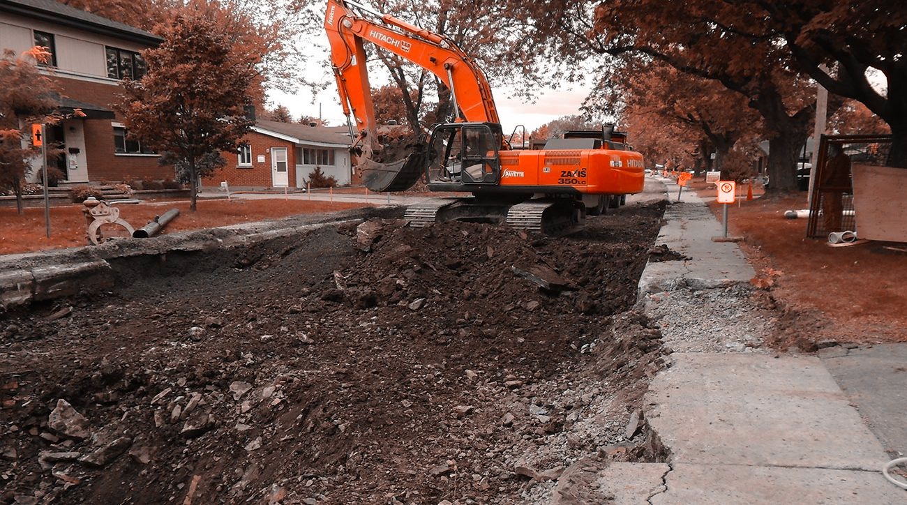 Travaux de génie civil, Infrastructures et travaux routiers